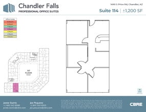 1490 S Price Rd, Chandler, AZ for lease Floor Plan- Image 1 of 1