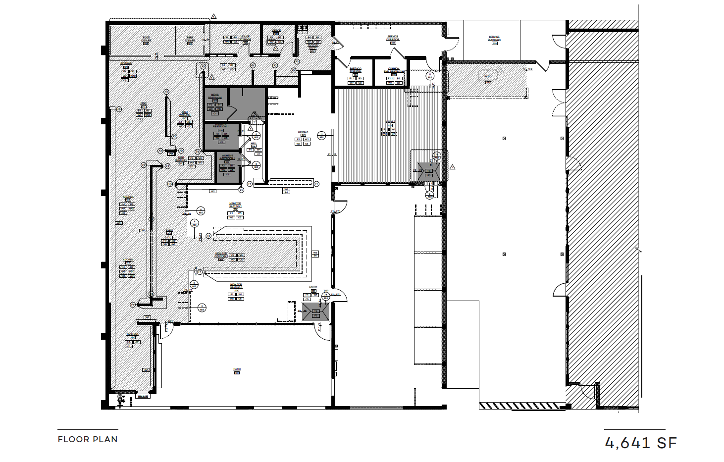 282-292 NW 25th St, Miami, FL à louer Plan d’étage- Image 1 de 1