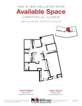 1900 Hollister Dr, Libertyville, IL for lease Floor Plan- Image 1 of 1