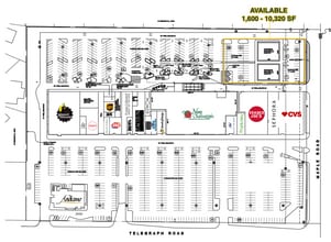 4135-4145 W Maple Rd, Bloomfield Hills, MI à louer Plan d’étage- Image 1 de 1