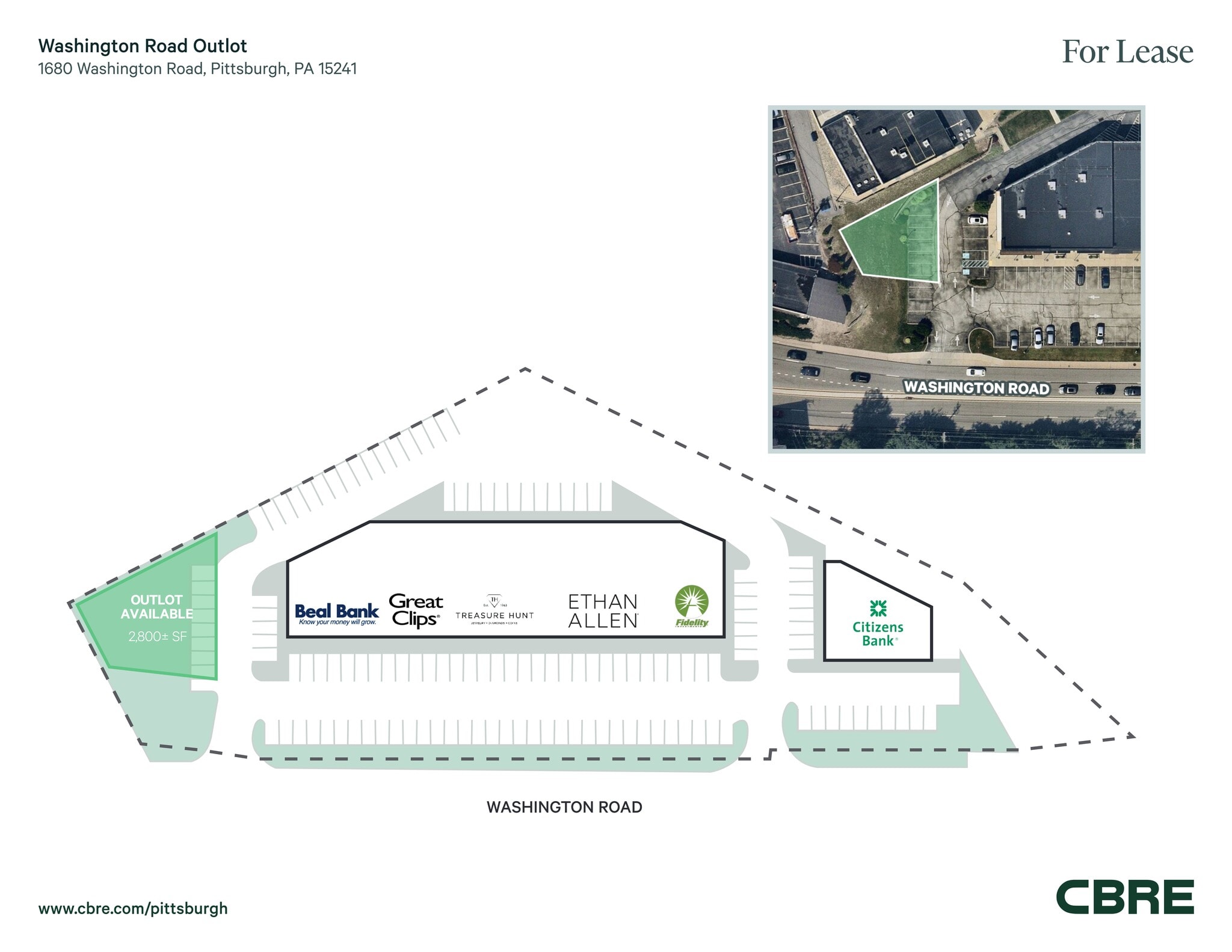 1680 Washington Rd, Pittsburgh, PA for lease Site Plan- Image 1 of 1