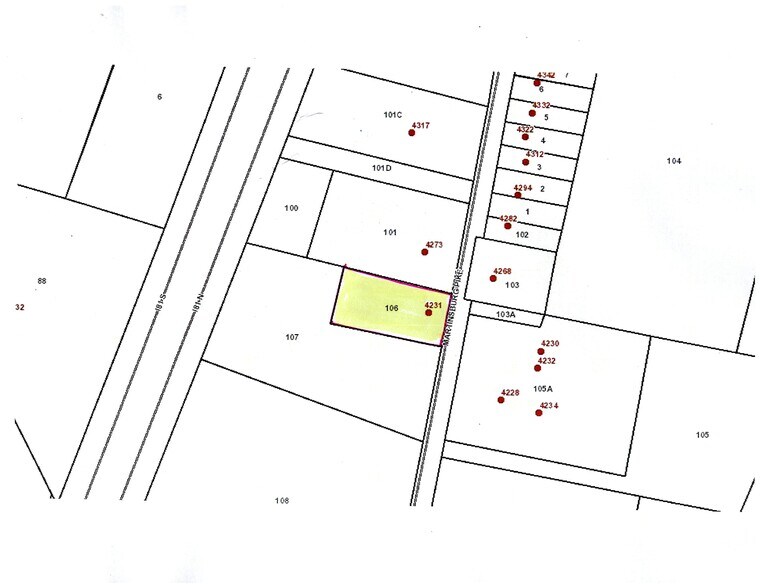 4273-4231 Martinsburg Pike, Clear Brook, VA for sale - Plat Map - Image 2 of 9