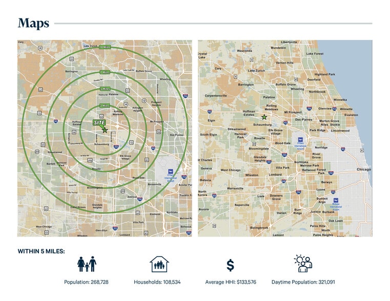830 E Golf Rd, Schaumburg, IL à louer - Photo du bâtiment - Image 2 de 6