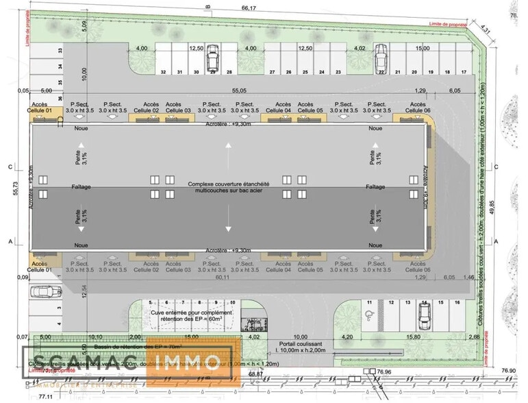 Industrial in Saint-Fargeau-Ponthierry for sale - Site Plan - Image 2 of 5