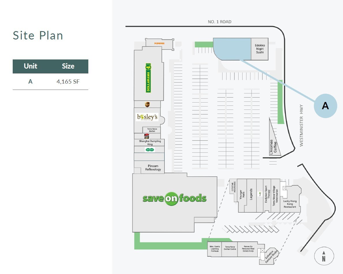 3671 Westminster Hwy, Richmond, BC for lease Site Plan- Image 1 of 1