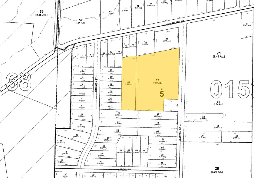 1631 Stanton Rd SW, Atlanta, GA à vendre - Plan cadastral - Image 1 de 1