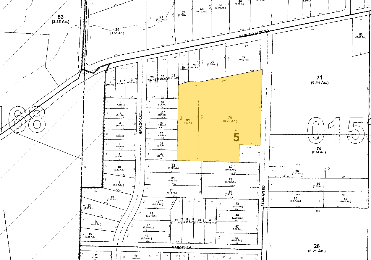 1631 Stanton Rd SW, Atlanta, GA à vendre Plan cadastral- Image 1 de 1