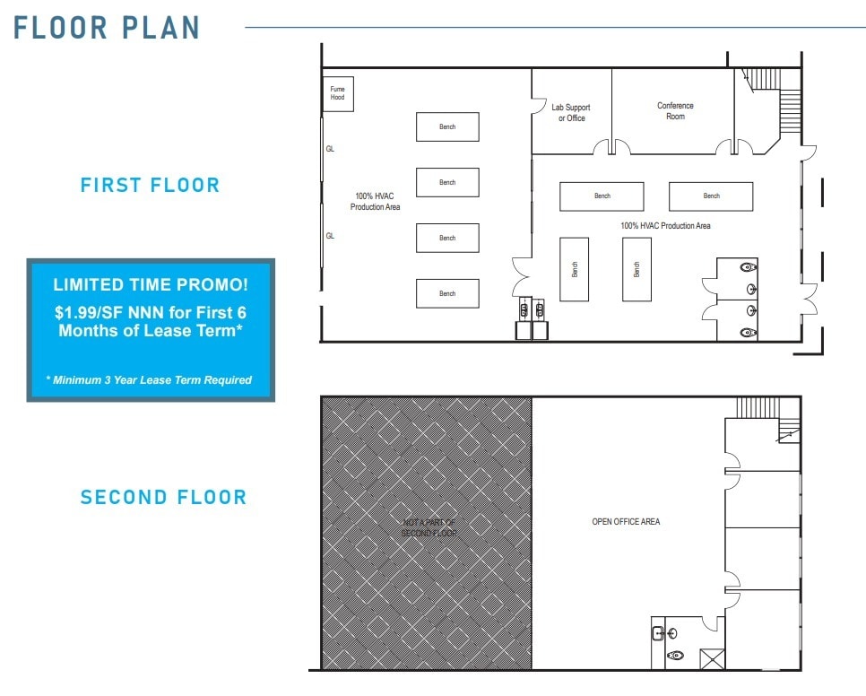 8500 Redwood Creek Ln, San Diego, CA for lease Floor Plan- Image 1 of 1