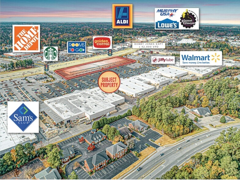 266 Bobby Jones Expy, Augusta, GA for lease - Building Photo - Image 3 of 5