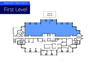 1904 Olympic Blvd, Walnut Creek, CA for lease Floor Plan- Image 1 of 1