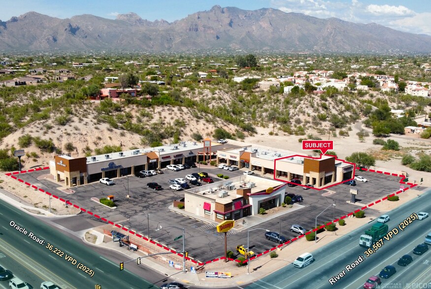 5000-5068 N Oracle Rd, Tucson, AZ à louer - Photo du bâtiment - Image 2 de 6