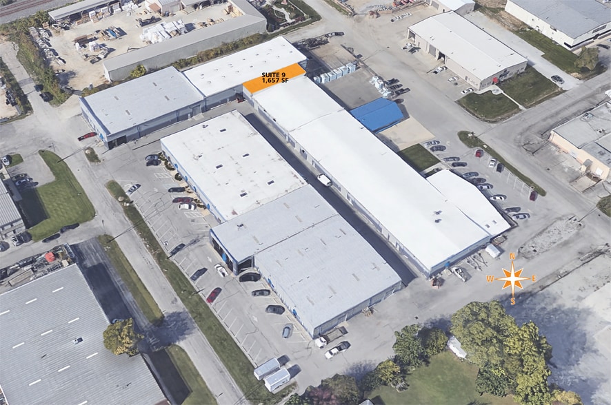 4330 Hull St, Indianapolis, IN for lease - Aerial - Image 1 of 8