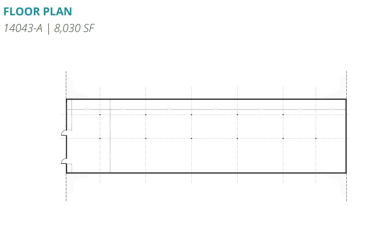 14031-14129 Puritas Ave, Cleveland, OH for lease Floor Plan- Image 1 of 1