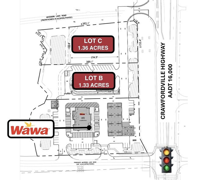 Crawfordville Hwy, Crawfordville, FL à louer - Photo du bâtiment - Image 2 de 5