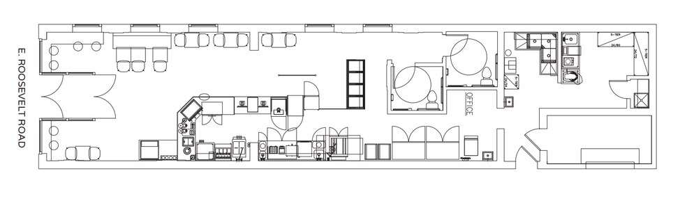 26 E Roosevelt Rd, Chicago, IL à louer - Plan d’étage - Image 2 de 2