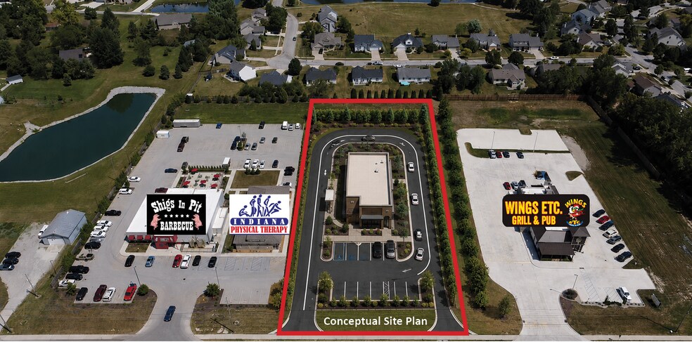 8416 Illinois Rd, Fort Wayne, IN à vendre - Photo du bâtiment - Image 2 de 2