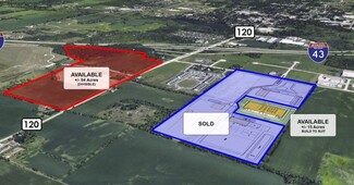 Plus de détails pour Hwy 120 & I-43 – Terrain à vendre, East Troy, WI