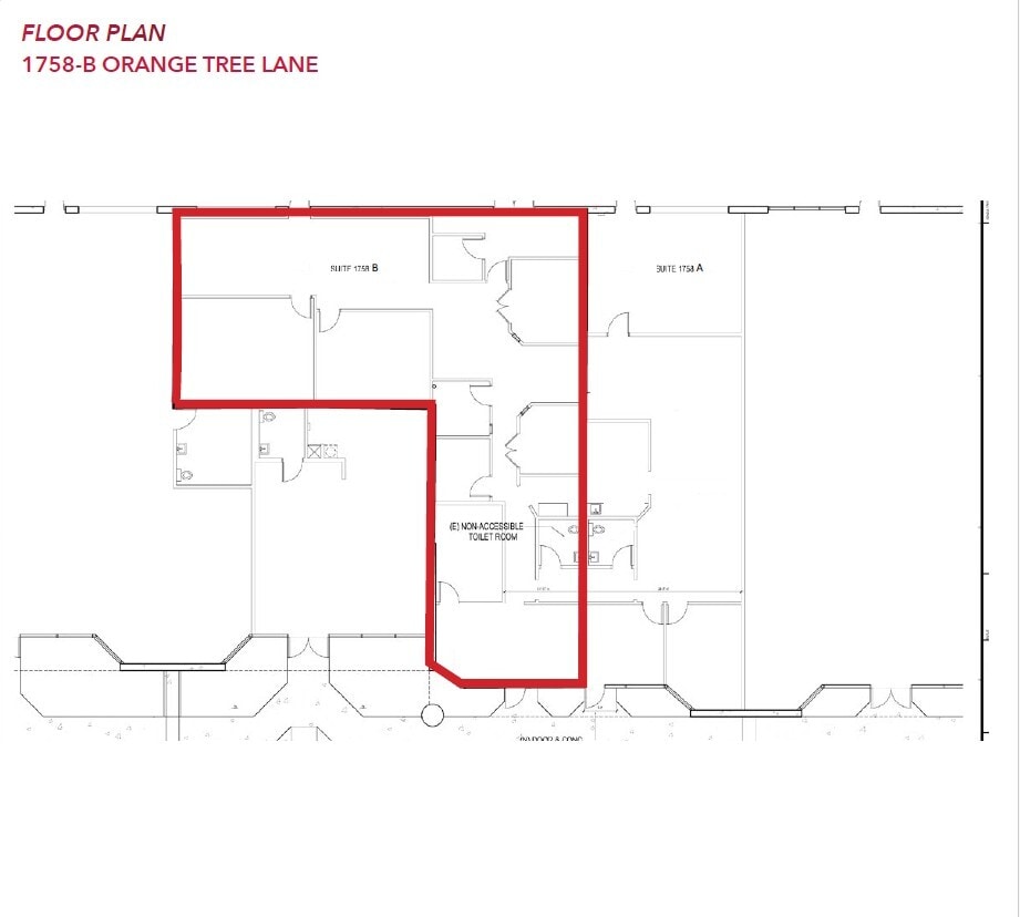 1765-1795 Orange Tree Ln, Redlands, CA for lease Floor Plan- Image 1 of 1