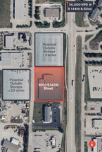 9203 S 145th St, Omaha, NE - Aérien  Vue de la carte - Image1