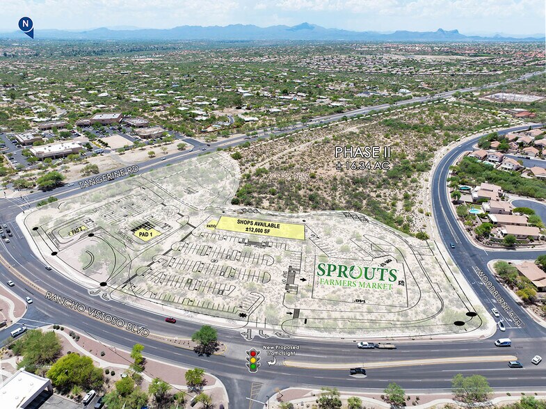 12101 N Woodburne Ave, Oro Valley, AZ à louer - Plan de site - Image 3 de 3