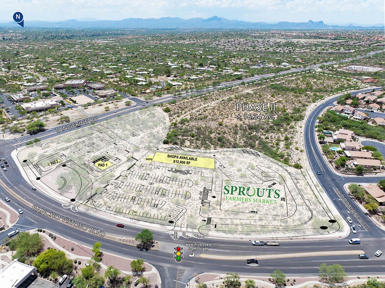 12101 N Woodburne Ave, Oro Valley, AZ for lease - Site Plan - Image 3 of 3