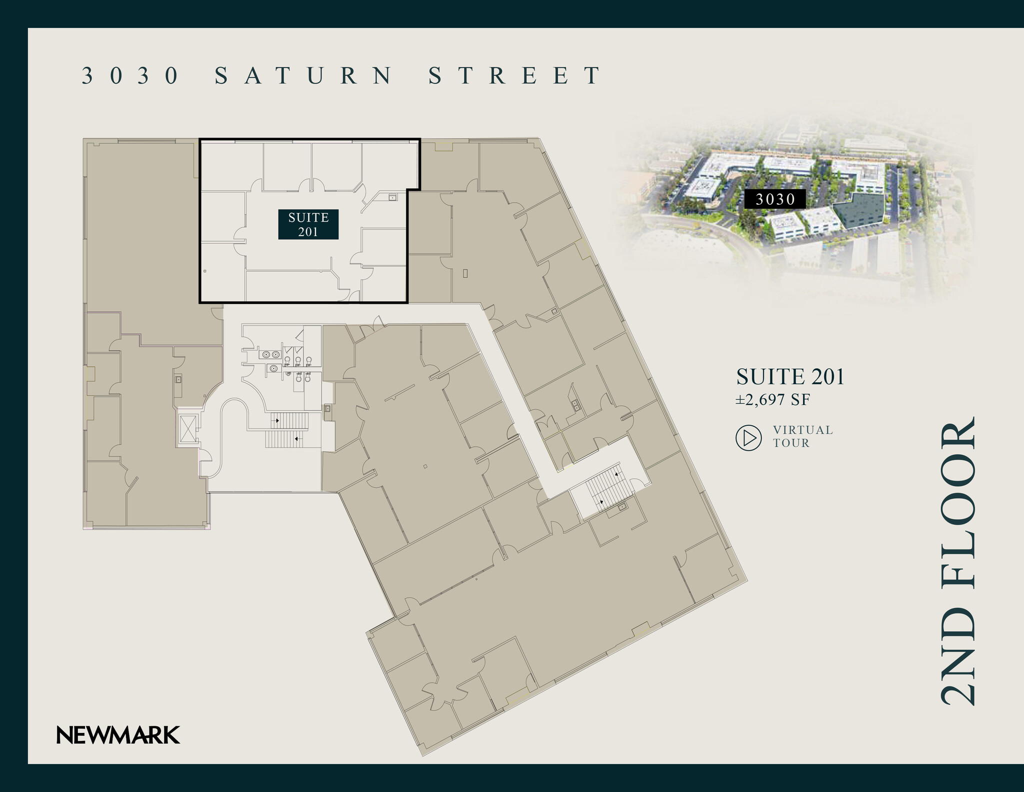 3010-3070 Saturn St, Brea, CA à louer Plan d  tage- Image 1 de 1