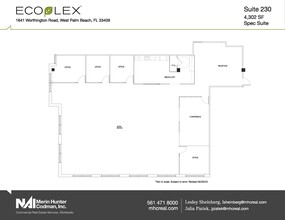 1641 Worthington Rd, West Palm Beach, FL à louer Plan d  tage- Image 2 de 2