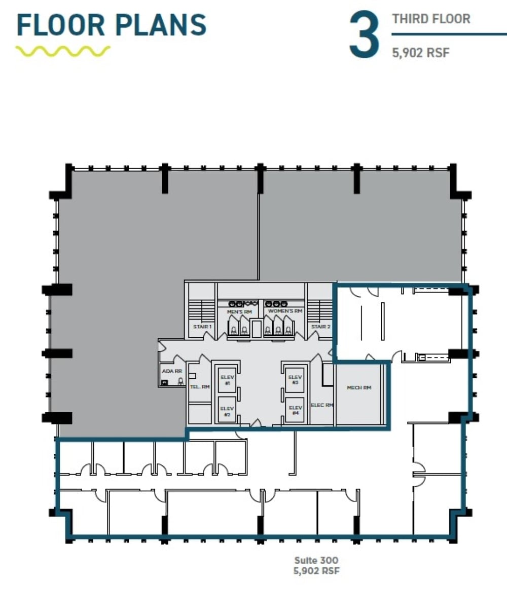 8401 Connecticut Ave, Chevy Chase, MD à vendre Plan d’étage- Image 1 de 1