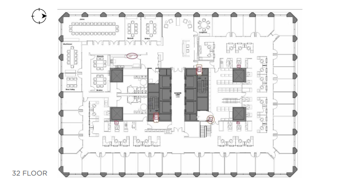 10020 100th St NW, Edmonton, AB à louer Plan d  tage- Image 1 de 1