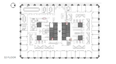 10020 100th St NW, Edmonton, AB à louer Plan d  tage- Image 1 de 1