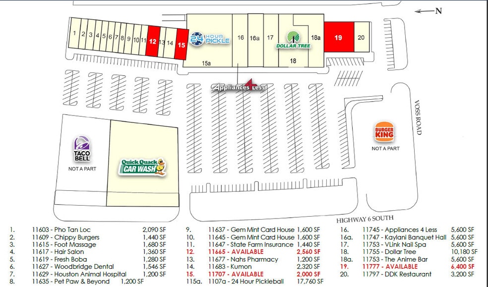 11603-11797 Highway 6, Sugar Land, TX for lease - Building Photo - Image 2 of 4