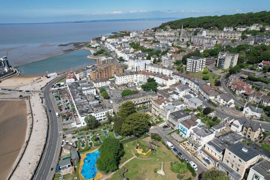 14 Park Pl, Weston Super Mare à vendre - Aérien - Image 3 de 3