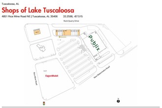 4851 Rice Mine Rd NE, Tuscaloosa, AL à louer Plan d  tage- Image 1 de 2