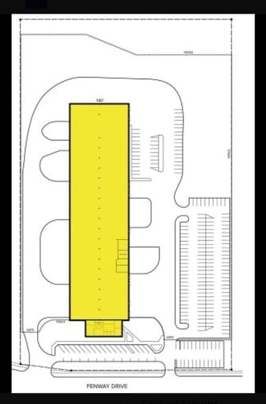 340 N Fenway Dr, Fenton, MI for lease - Site Plan - Image 3 of 4