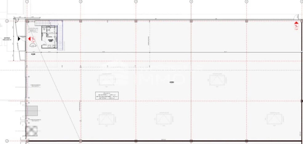 Flex in Villeparisis for lease - Floor Plan - Image 3 of 4