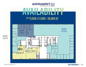 12930 Worldgate Dr, Herndon, VA à louer Plan d’étage- Image 1 de 1