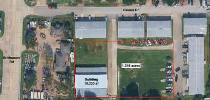 10819 Paulus Dr, Houston, TX - Aérien Vue de la carte