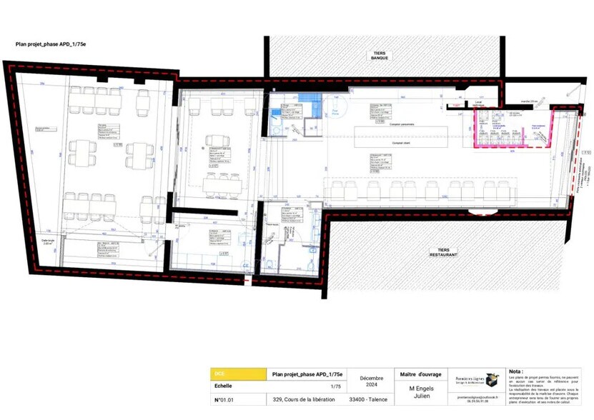 Retail in Talence for lease - Floor Plan - Image 3 of 13