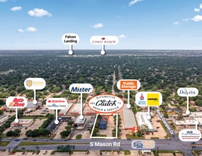 1140 S Mason Rd, Katy, TX - AÉRIEN  Vue de la carte - Image1