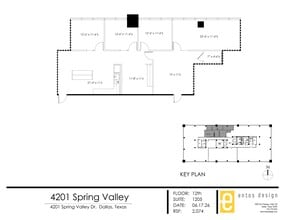 4201 Spring Valley Rd, Dallas, TX for lease Site Plan- Image 1 of 2