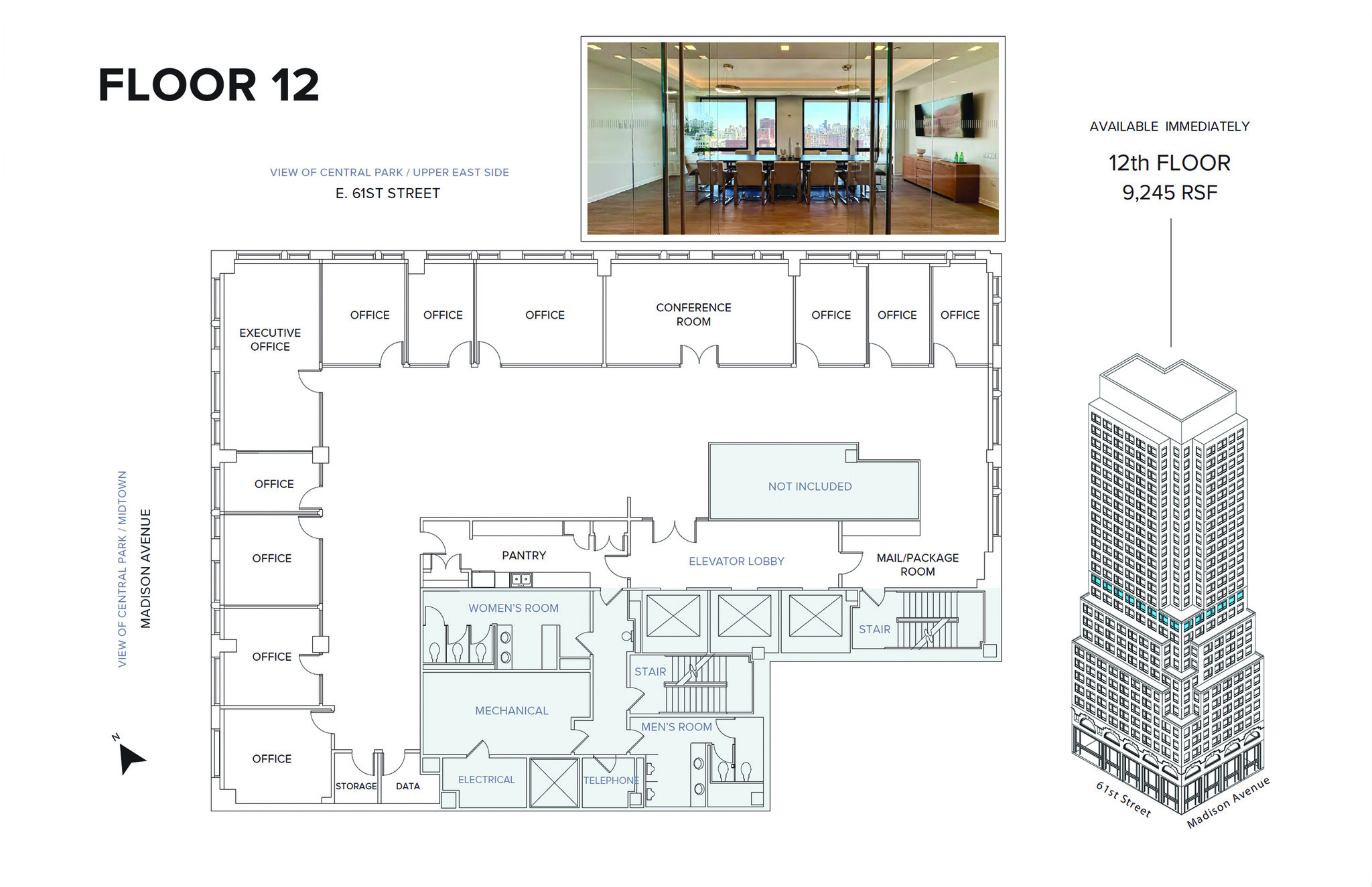 667 Madison Ave, New York, NY à louer Plan d  tage- Image 1 de 8