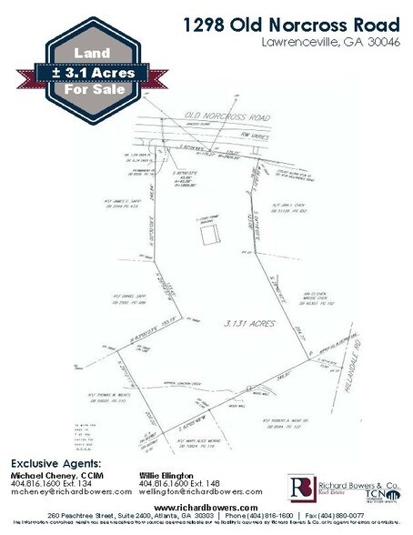 1298 Old Norcross Rd, Lawrenceville, GA à vendre - Photo du bâtiment - Image 2 de 24
