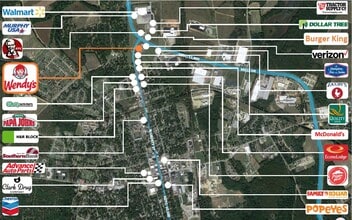 200 Virginia Pky, Waynesboro, GA - Aérien  Vue de la carte