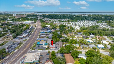 1230 Lady Marion Ln, Dunedin, FL - Aérien Vue de la carte