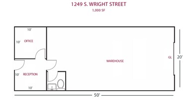 1233-1255 S Wright St, Santa Ana, CA à louer Photo du bâtiment- Image 1 de 1