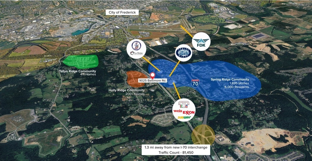 9025 Baltimore Rd, Frederick, MD à louer Photo principale- Image 1 de 3