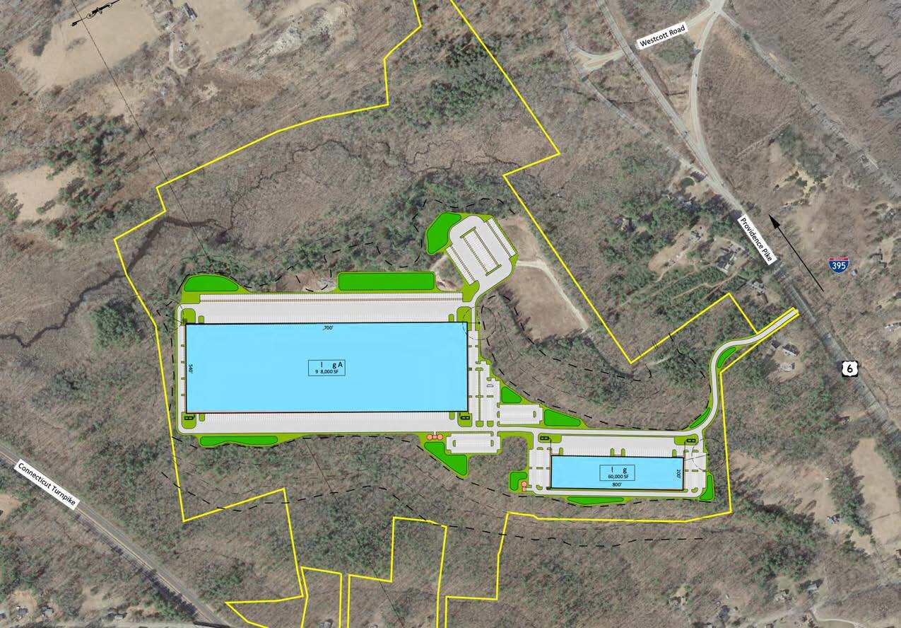 605 Providence Pike, Killingly, CT for lease Site Plan- Image 1 of 2