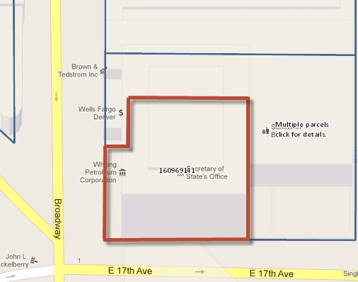 1700 Broadway, Denver, CO à louer - Plan cadastral - Image 2 de 31