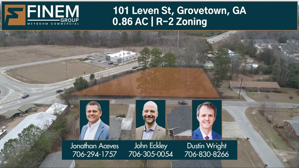 101 Leven St, Grovetown, GA à vendre - Vidéo sur l’inscription commerciale - Image 2 de 29