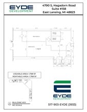 4790 S Hagadorn Rd, East Lansing, MI for lease Site Plan- Image 1 of 1